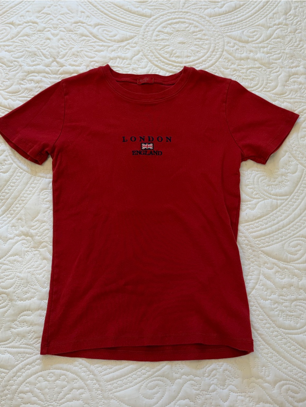 Brandy Melville London England Red T Shirt❤️